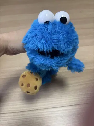SESAME STREET 쿠키 몬스터 피규어 파우치, 펜 케이스