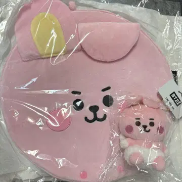 BT21 COOKY 부채 커버 엔젤 마스코트