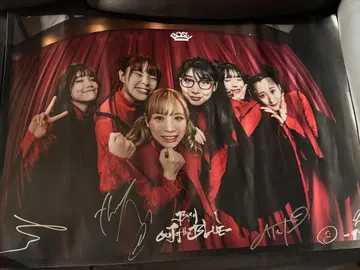 BiSH 멤버 사인 포함 포스터