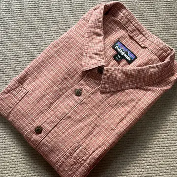 [새상품급] Patagonia 백 스텝 셔츠 XXL 빨간색 SP20