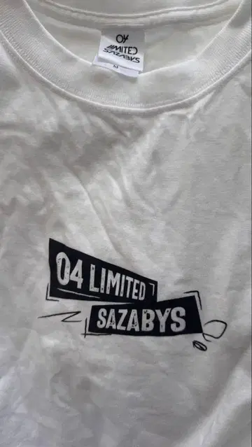 04 LIMITED SAZABYS MYSTERY TOUR 티셔츠