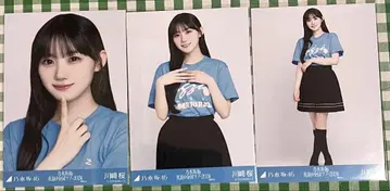 노기자카 브로마이드 카와사키 사쿠라 2024 아이치 라이브 T