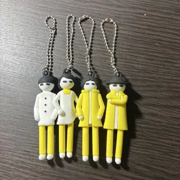 크리프하이프 PVC 키링 4개 세트