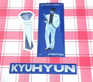 SUPER JUNIOR 25 앨범 규현 스티커