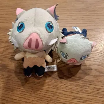 귀멸의 칼날 하시비라 이노스케 봉제 인형 세트 익명 배송
