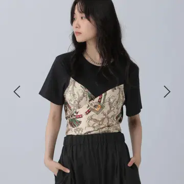 LEPSIM 렙심 스카프 뷔스티에풍 풀오버
