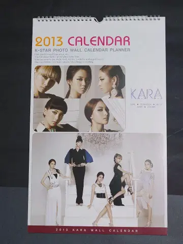 KARA 2013년 달력