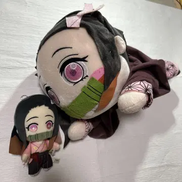 귀멸의 칼날 카마도 네즈코 봉제 인형 세트