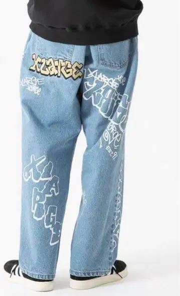 X-large 남성용 데님