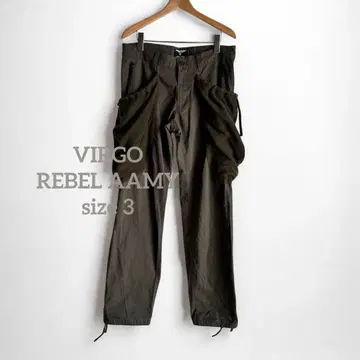 1408 VIRGO REBEL AAMY 발고 이소재 카고 팬츠 3