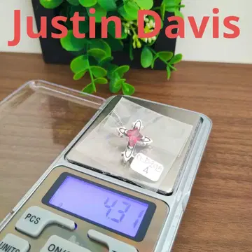 Justin Davis 목걸이 silver 925