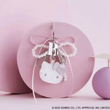 HELLO KITTY x BRILMY 거울 달린 비즈 스트랩