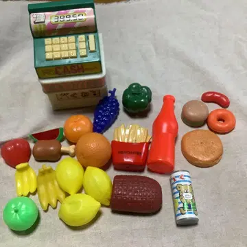 쇼와 레트로 레트로 팝 소꿉놀이 레지스터 세트