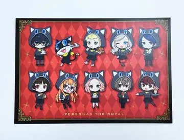 P5R P5X AMO CAFE 예약 특전 오리지널 카드 P5R