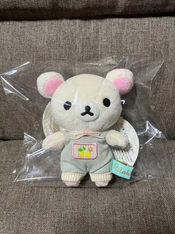 코리락쿠마 프레쉬 레몬 매달기 봉제 인형