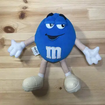 90's m&m's 엠앤엠즈 봉제 인형 블루