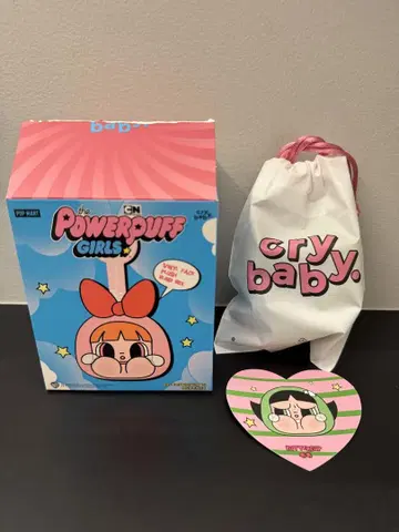 POPMART 파워퍼프걸 CRY BABY 버터컵