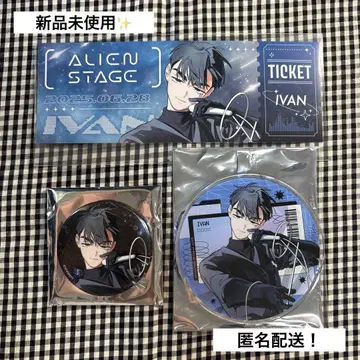 ALIEN STAGE 에이스테 IVAN 이반 캔뱃지 코스터