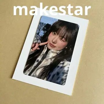 kiiikiii 트레이딩 카드 makestar ms 스이