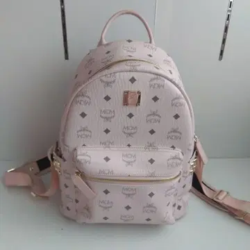McM 백팩 파우더 핑크