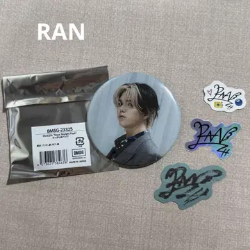 MAZZEL Royal Straight Flash 캔뱃지 RAN 란