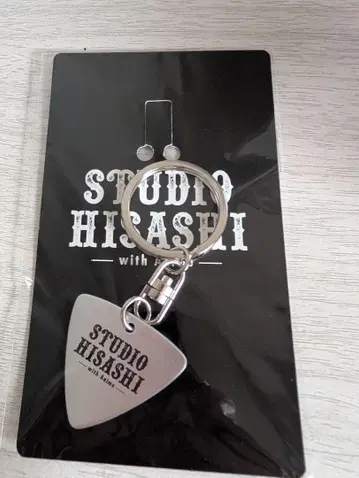 GLAY STUDIO HISASHI 키링 기타 피크형