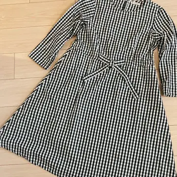 새상품급! AFTERNOON TEA WARDROBE 깅엄 체크 원피스