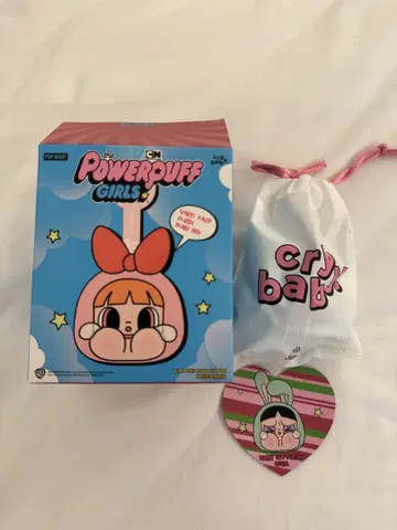 POPMART 파워퍼프걸 CRYBABY BUNNYBUTTERCUP