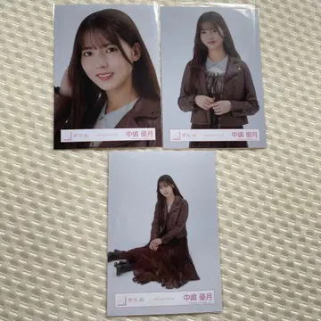 사쿠라자카46 브로마이드 가죽 자켓 코디 나카지마 유즈키