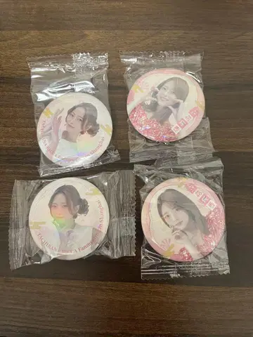타치바나 리카 상하이 팬미팅 캔뱃지 4종 컴프 세트