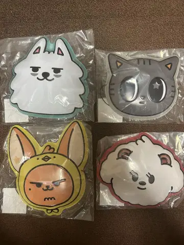 TXT 팝업 복권 오멘 가면 4매 세트