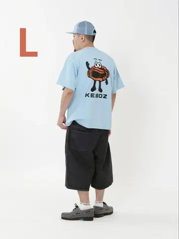 KEBOZ GLOVEKUN S/S TEE 티셔츠 블루 XL