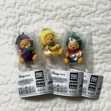 곰돌이 푸 도쿄 디즈니 리조트점 한정판 가챠가챠 후르츠