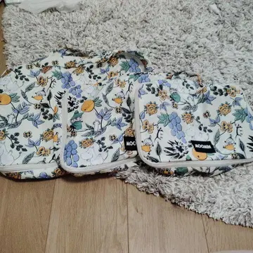 무민 트래블 파우치 3세트