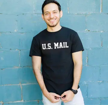 USA 구제 의류 U.S. MAIL 티셔츠