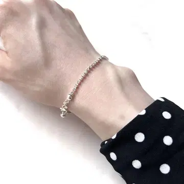 [ 새상품급 ] 테니스 팔찌 체인 ITALY silver925 실버