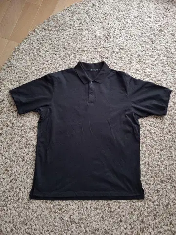 UNIQLO+J 블랙 피케 셔츠 XL 사이즈