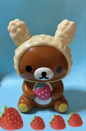리락쿠마 저금통 토끼