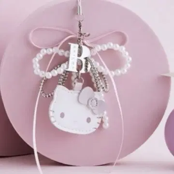 HELLO KITTY x BRILMY 거울 비즈 스트랩