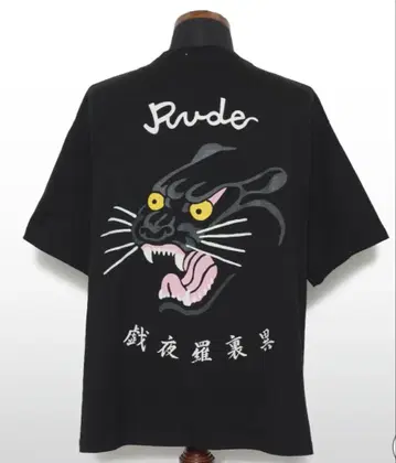 RUDE GALLERY / BLACK PANTHER BIG TEE