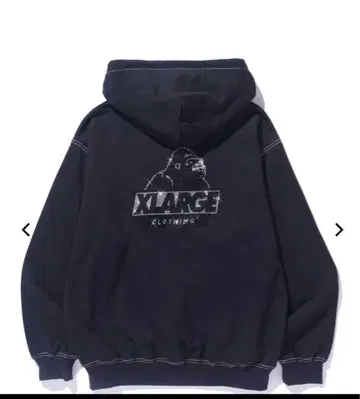 RHINESTONE OG ZIP HOODED SWEATSHIRT