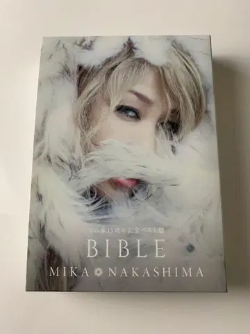BIBLE Blu-ray 눈의 꽃 나카지마 미카 15주년 BOX