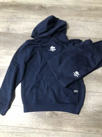 LACOSTE 후드티 셋업 M