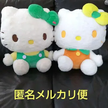 헬로키티 크림 소다 인형 시트러스 인형 GJ 봉제 인형 2종 세트