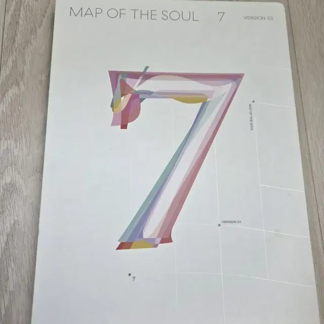 방탄소년단 풀박 앨범 개봉품 MAP OF THE SOUL 7