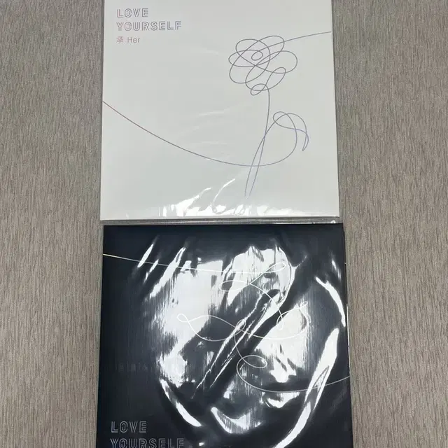 BTS 방탄소년단 LP 바이닐 her tear 미개봉 일괄