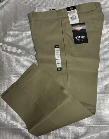 새상품) Dickies 874 W34 XL30 (카키) 디키즈