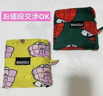 BAGGU 퍼 스누피 2세트