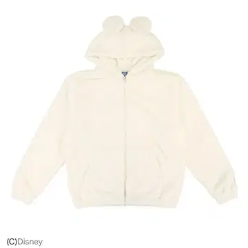 Disney Sea 후드 부착 후드티 화이트 아우터