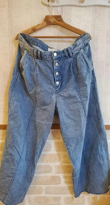 와이드 청바지 GU